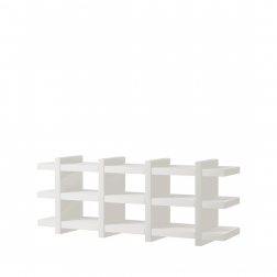 Стеллаж книжный пластиковый Booky 4 Standard