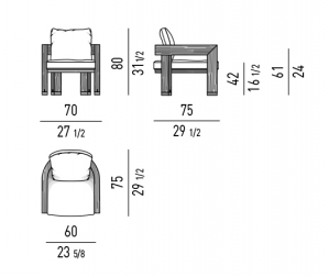 Кресло деревянное с подушками-thumbs-Фото3