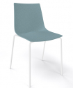 Стул на металлокаркасе с обивкой Gaber Colorfive Wrap NA металл, технополимер, экокожа Фото 13