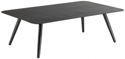 Столик металлический кофейный Grattoni Jolly алюминий черный Фото 1