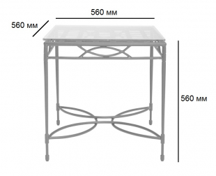 Столик стеклянный кофейный-thumbs-Фото3