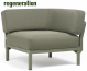 Модуль угловой пластиковый с подушками Maximo Elemento Angolo