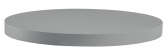 Столешница круглая PEDRALI Laminate ЛДСП, ABS-пластик серый Фото 1