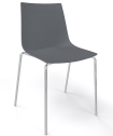 Стул на металлокаркасе с обивкой Gaber Colorfive Wrap NA металл, технополимер, экокожа Фото 10