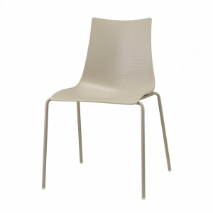 Стул пластиковый Scab Design Bella Intrecciata сталь, технополимер лен, тортора Фото 2