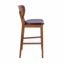 Стул барный с обивкой Caris Lion граб, фанера, ткань Фото 3