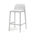 Стул пластиковый полубарный Nardi Lido Mini стеклопластик белый Фото 6