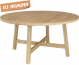Стол деревянный обеденный Rimini Ø150
