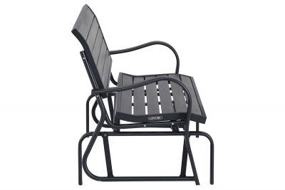 Скамья-качалка садовая Lifetime Lifetime сталь, полистирол антрацит Фото 4