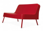 Диван пластиковый Resol Bob sofa алюминий, полиэтилен красный Фото 2