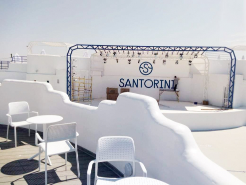 Летняя резиденция Santorini, г. Краснодар