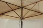 Зонт профессиональный 2.5х1.75 м Gaggio Decentrato алюминий, сталь, акрил Фото 6