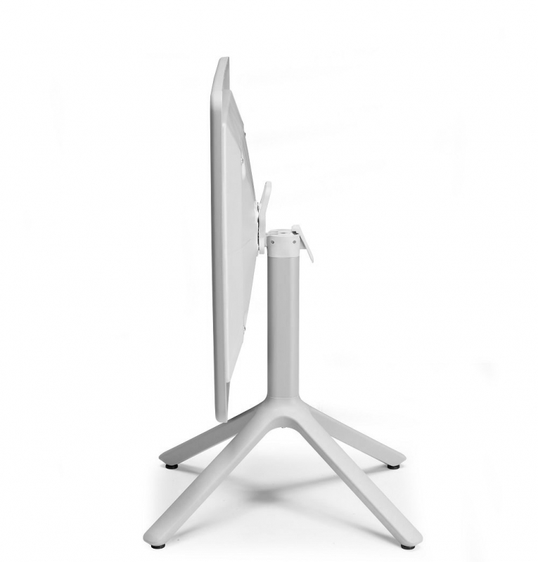 Стол пластиковый складной Eco Folding, лен, 700х700х750 мм