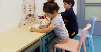Стул пластиковый детский Snow Junior
