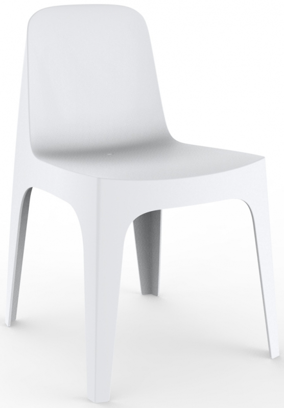 Стул пластиковый Solid Basic, белый