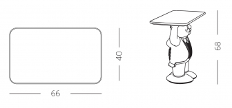 Столик пластиковый сервировочный-thumbs-Фото3