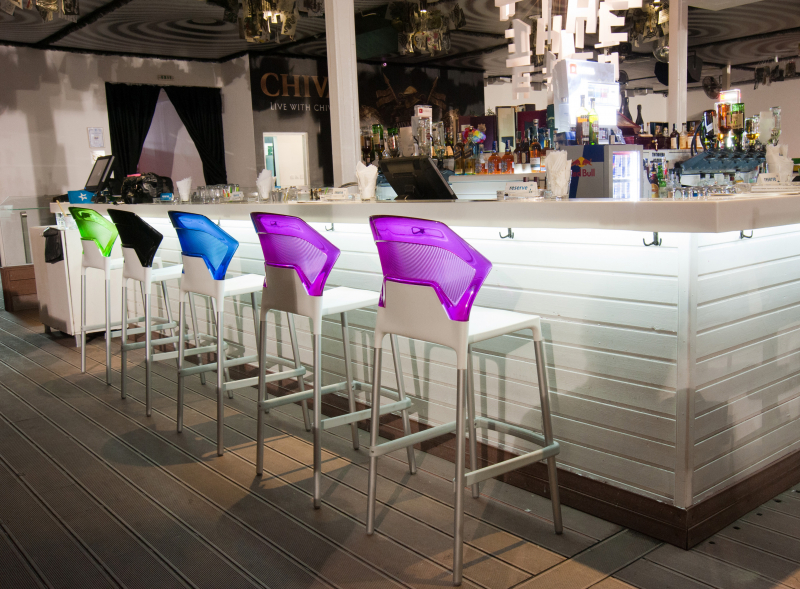 Стул пластиковый барный Ego-S Bar