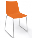 Стул на металлокаркасе с обивкой Gaber Colorfive Wrap ST металл, технополимер, экокожа Фото 7