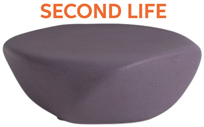 Столик пластиковый журнальный Reborn Second Life