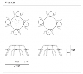Стол металлический для пикника-thumbs-Фото3