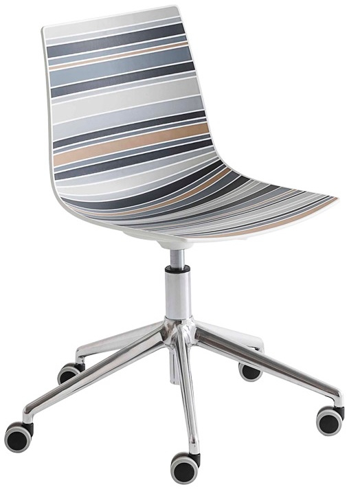 Стул офисный пластиковый Gaber Colorfive 5R