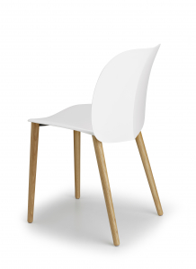 Стул пластиковый Scab Design Natural Mentha Go Green дуб, технополимер натуральный дуб, лен Фото 9