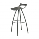 Стул барный пластиковый Scab Design Diablito сталь, технополимер антрацит Фото 4