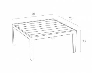 Столик пластиковый кофейный-thumbs-Фото3