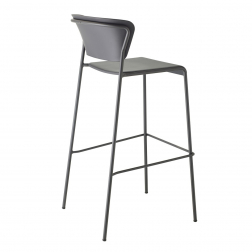 Стул барный пластиковый Lisa Technopolymer