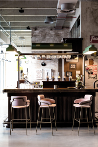 Кресло барное с обивкой Arrmet Strike ST сталь, ткань Фото 12