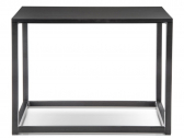 Столик кофейный PEDRALI Code сталь, компакт-ламинат HPL черный Фото 1