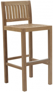 Стул деревянный барный Giardino Di Legno Savana тик Фото 1