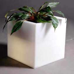 Кашпо пластиковое светящееся Q-Pot Lighting