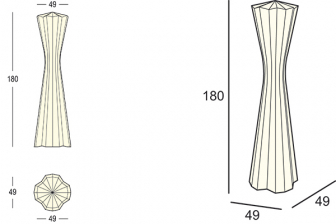 Светильник пластиковый напольный-thumbs-Фото3