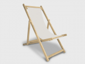 Кресло-шезлонг текстиленовое складное Magnani Afrodite ясень, текстилен Фото 12