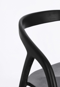 Кресло деревянное Garden Relax Dotty тик черный Фото 8