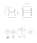 Кресло лаунж металлическое c подушками Scab Design Brezza Lounge сталь, полипропилен оливковый, серый Фото 2