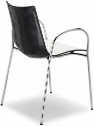 Кресло пластиковое двухцветное-thumbs-Фото1