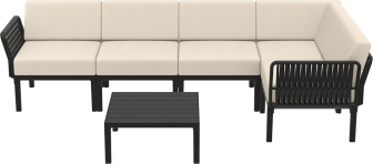 Комплект пластиковой мебели Portofino Lounge Corner