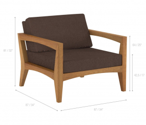 Кресло деревянное с подушками-thumbs-Фото3