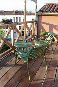 Комплект пластиковых кресел Nardi Doga Relax Set 4 стеклопластик агава Фото 14