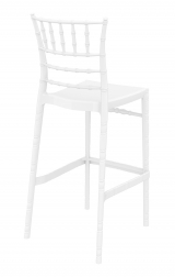 Стул пластиковый барный Chiavari Bar 75