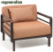 Кресло пластиковое с подушками Nardi Maximo Poltrona EXTRA_Atelier стеклопластик, акрил терра, Sunset Copper Фото 4