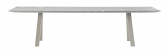Стол прямоугольный PEDRALI Arki-Table Outdoor сталь, алюминий, искусственный камень бежевый, серый мрамор Фото 1