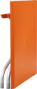Стол пластиковый Siesta Contract Forza алюминий, полипропилен оранжевый Фото 10