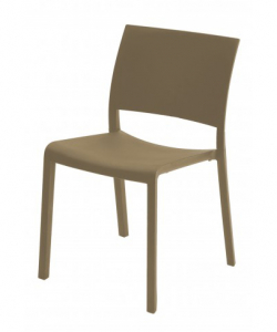 Стул пластиковый Resol Fiona chair  стеклопластик шоколад Фото 1