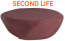 Столик пластиковый журнальный SLIDE Reborn Second Life полиэтилен гибискус красный Фото 5
