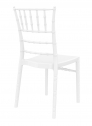 Стул пластиковый Siesta Contract Chiavari поликарбонат белый Фото 5