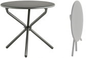 Столик металлический складной Fiam Tris сталь Фото 1