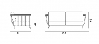 Диван деревянный с подушками-thumbs-Фото3
